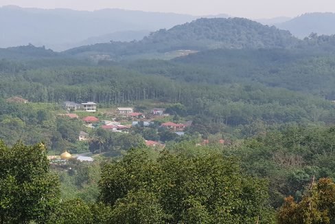 Sg Tekali 27 acres durian hill top view of surrounding