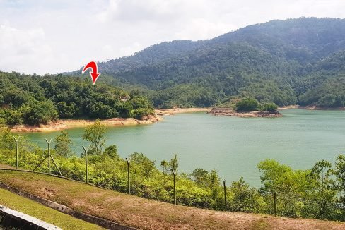 Teluk Bahang Dam from road