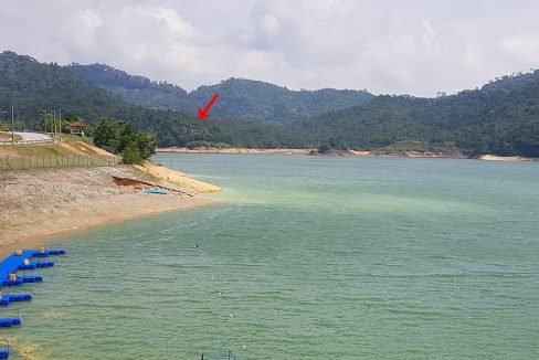 Teluk Bahang land from dam