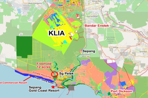 Sungai Pelek Bagan Lalang 12 acre location2