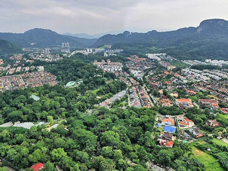 Taman Melawati, Kemensah Height – 17,738 sq ft Freehold Bungalow Land on Hill Top with Mountain and City View