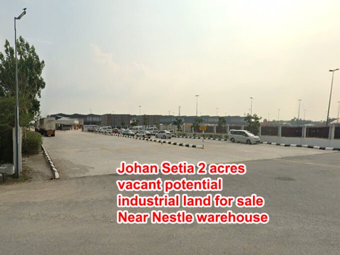 Potential Industrial land at Johan Setia Klang for sale